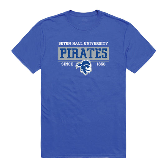 Seton Hall University Hall Pirates Established Tee T-Shirt