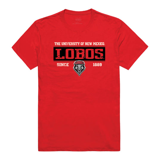 UNM University of New Mexico Lobos Established Tee T-Shirt