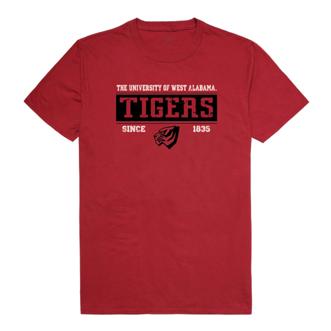 The University of West Alabama Tigers Established Tee T-Shirt