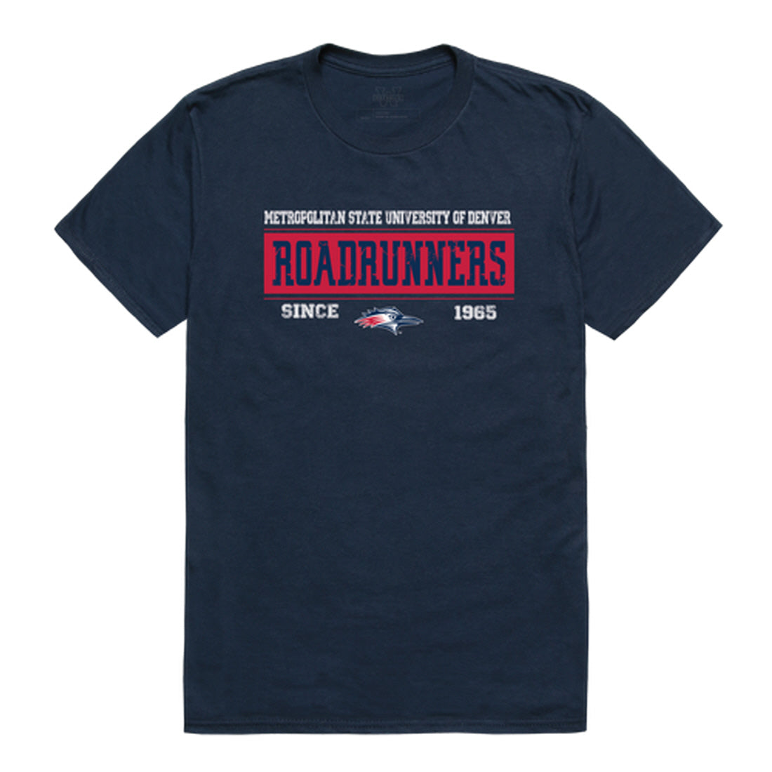 Metropolitan State University of Denver Roadrunners Established Tee T-Shirt