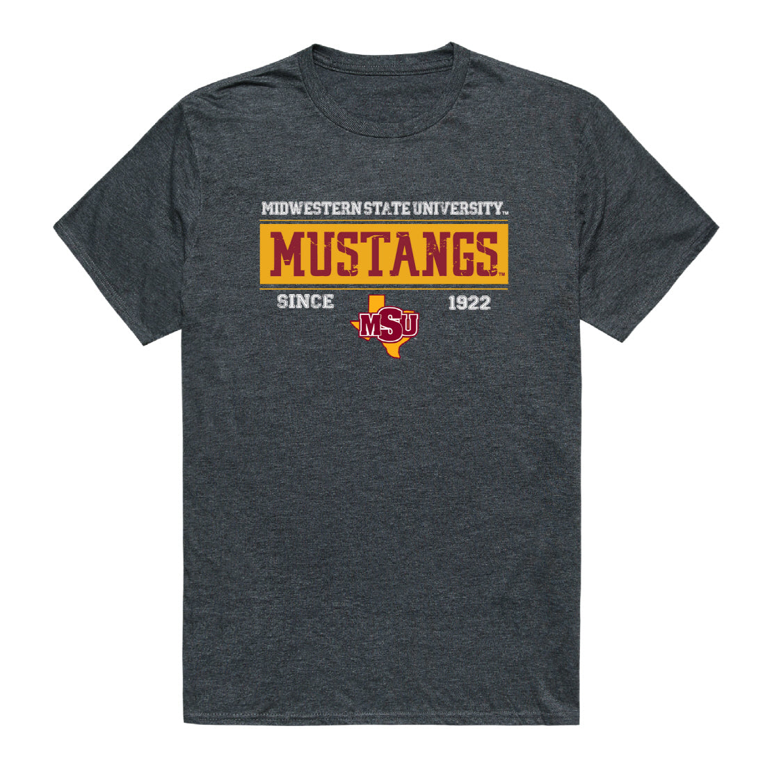 Midwestern State University Mustangs Established Tee T-Shirt