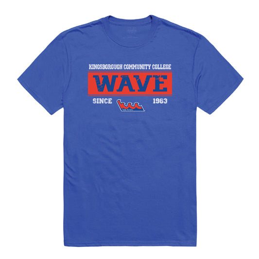 Kingsborough CC The Wave Established Tee T-Shirt