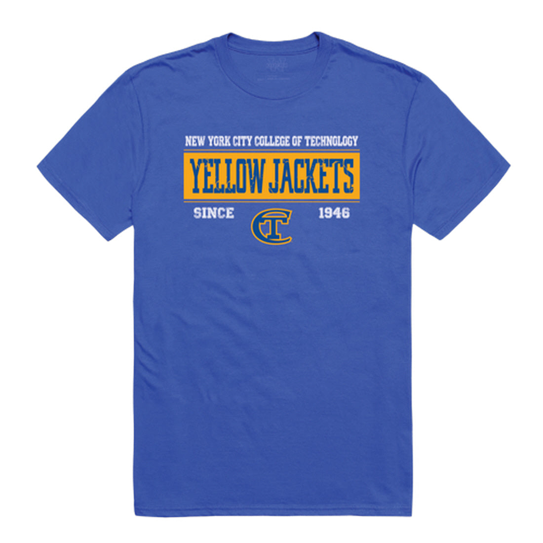 NY City Tech Yellow Jackets Established Tee T-Shirt