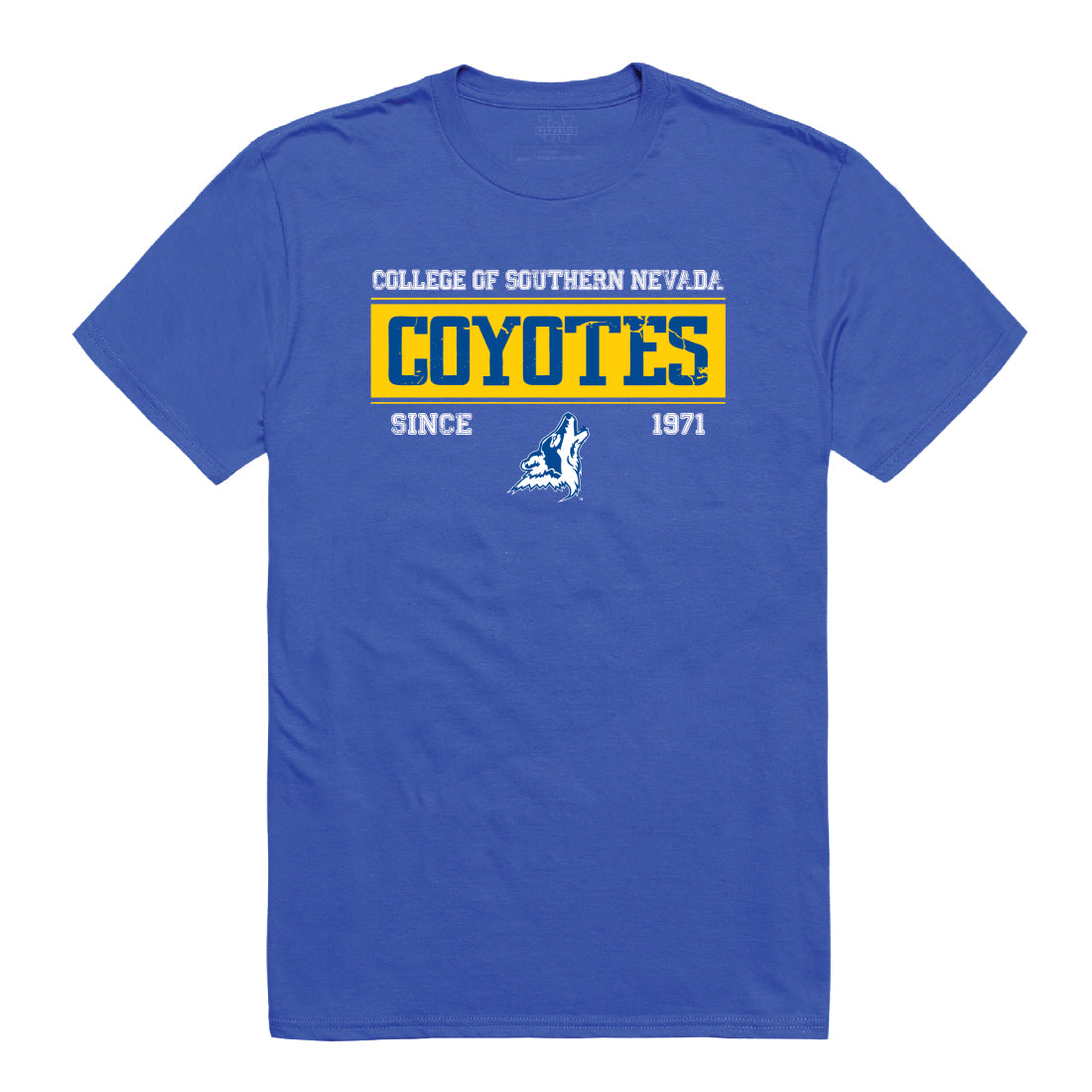 College of Southern Nevada Coyotes Established Tee T-Shirt