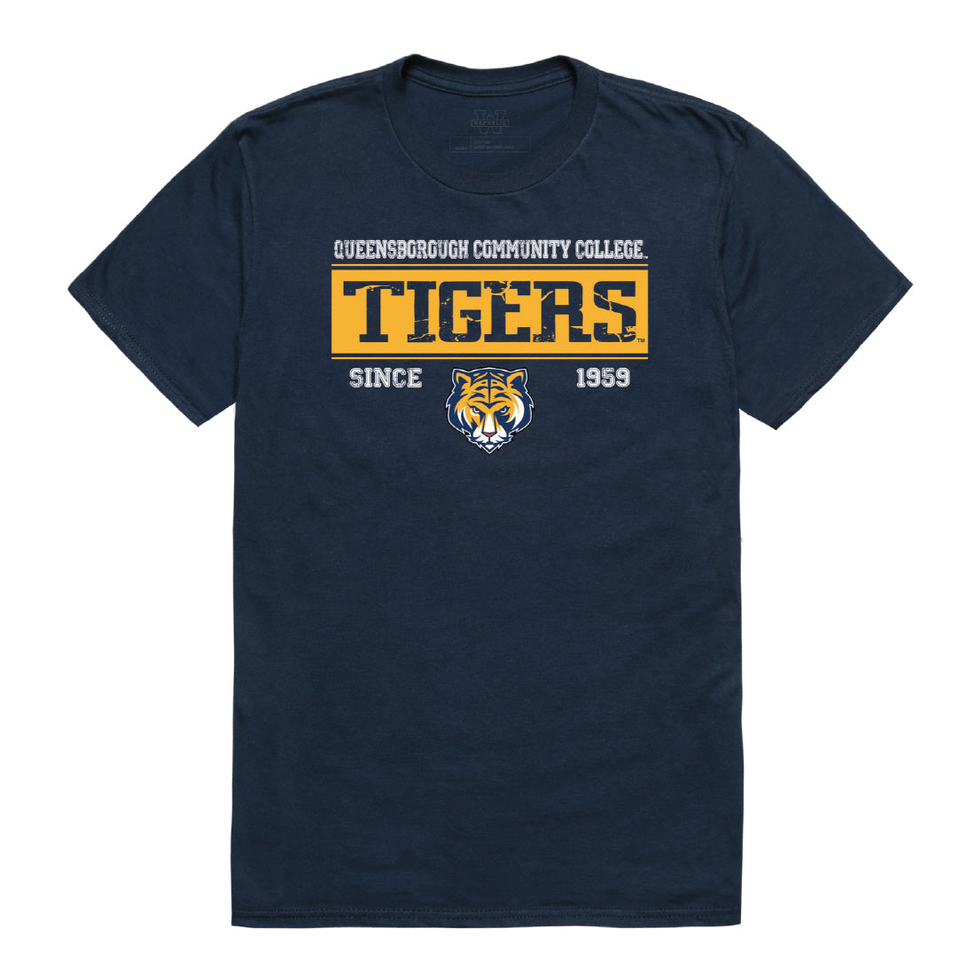 QCC Queensborough Tigers Established Tee T-Shirt