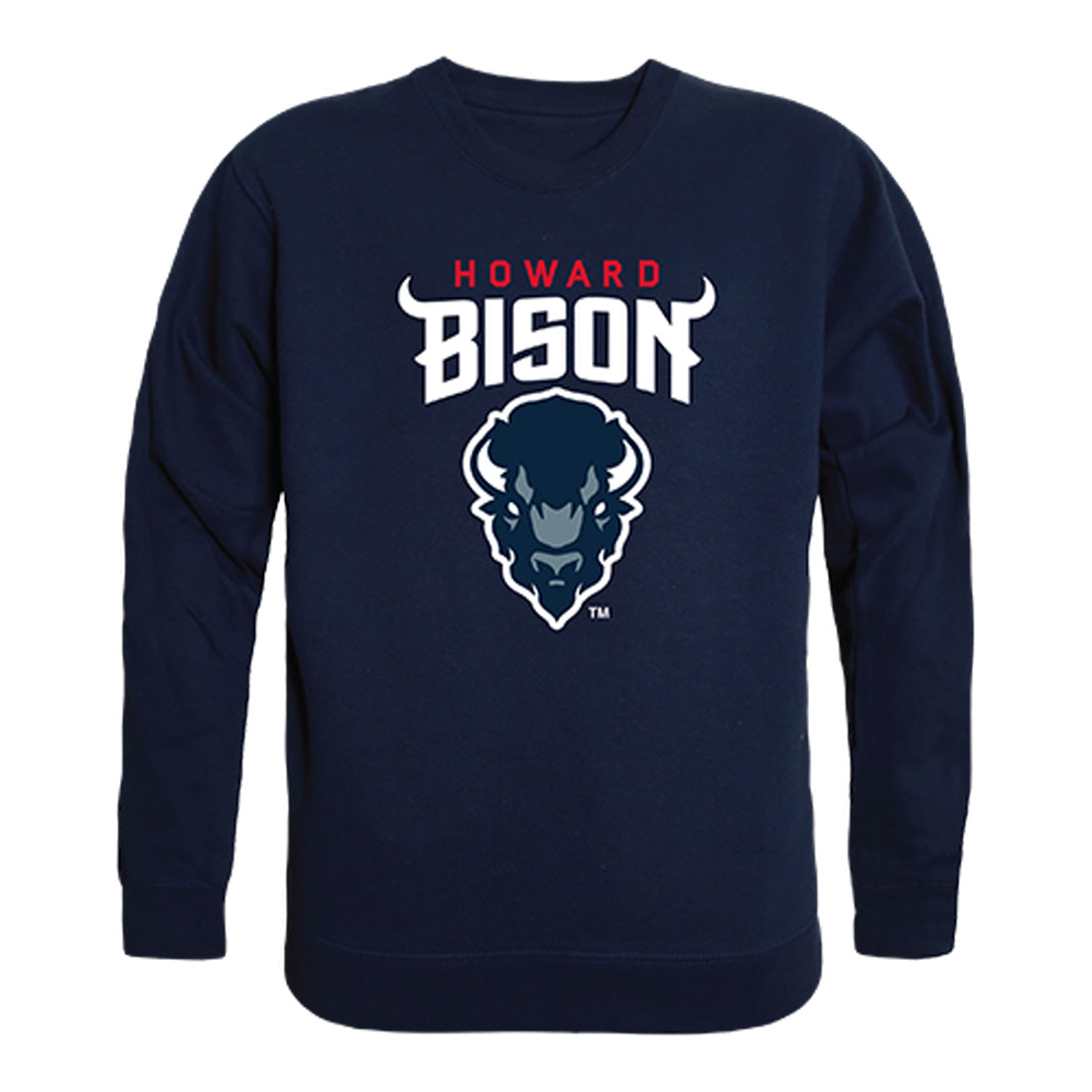 Howard University Bison College Crewneck Sweatshirt