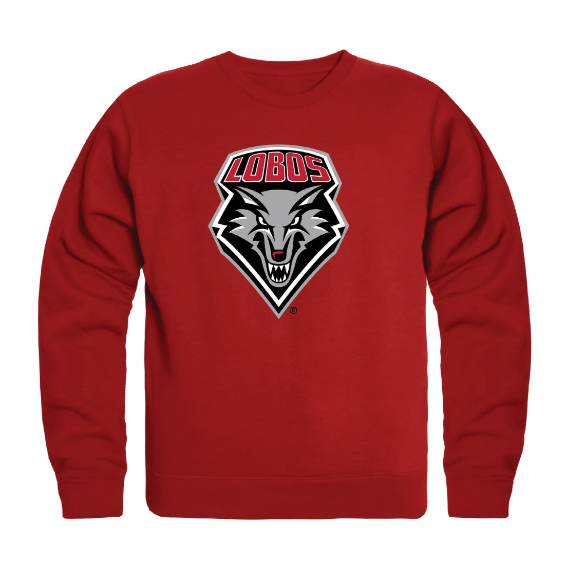 UNM University of New Mexico Lobos College Crewneck Sweatshirt