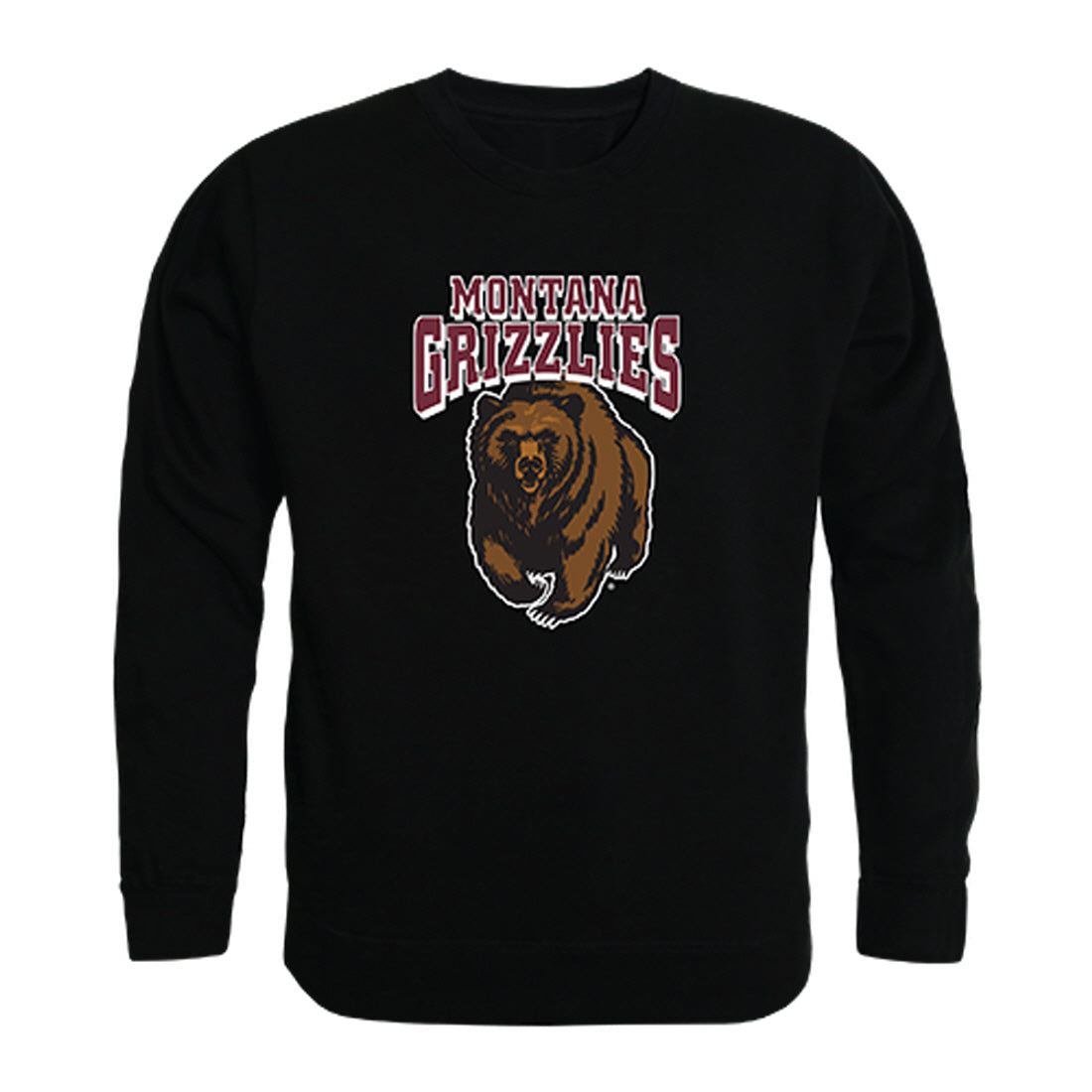 University of Montana Grizzlies College Crewneck Sweatshirt