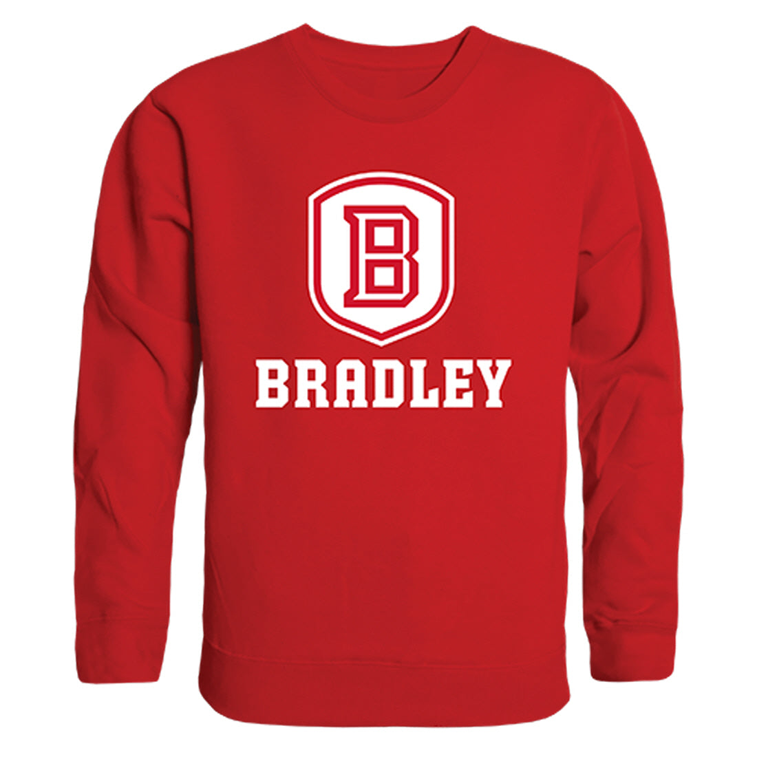 Bradley University Braves College Crewneck Sweatshirt