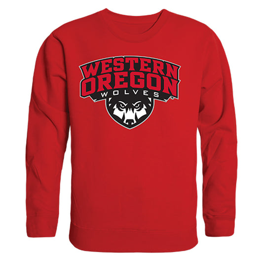 Western Oregon University Wolves College Crewneck Sweatshirt