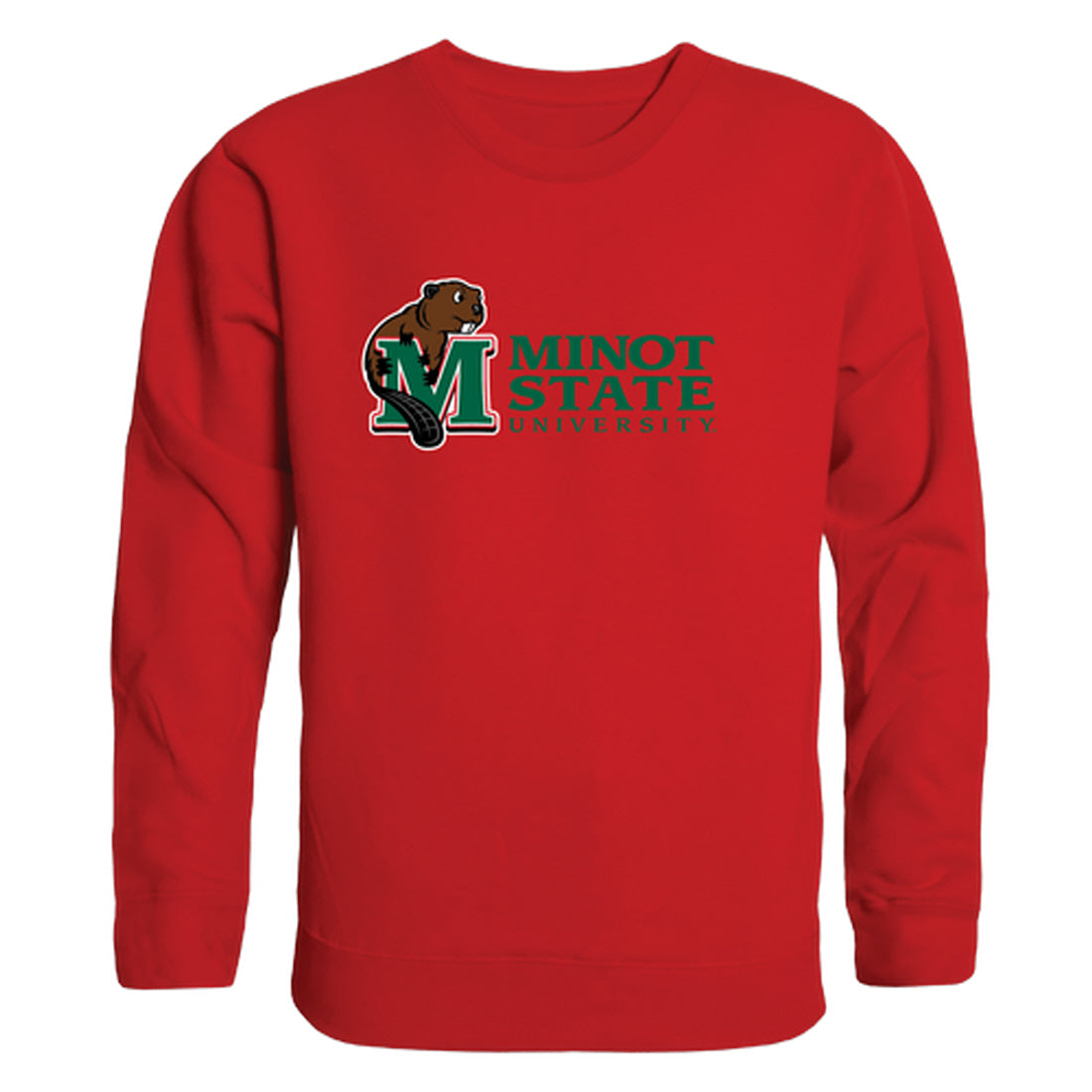 Minot State University Beavers College Crewneck Sweatshirt