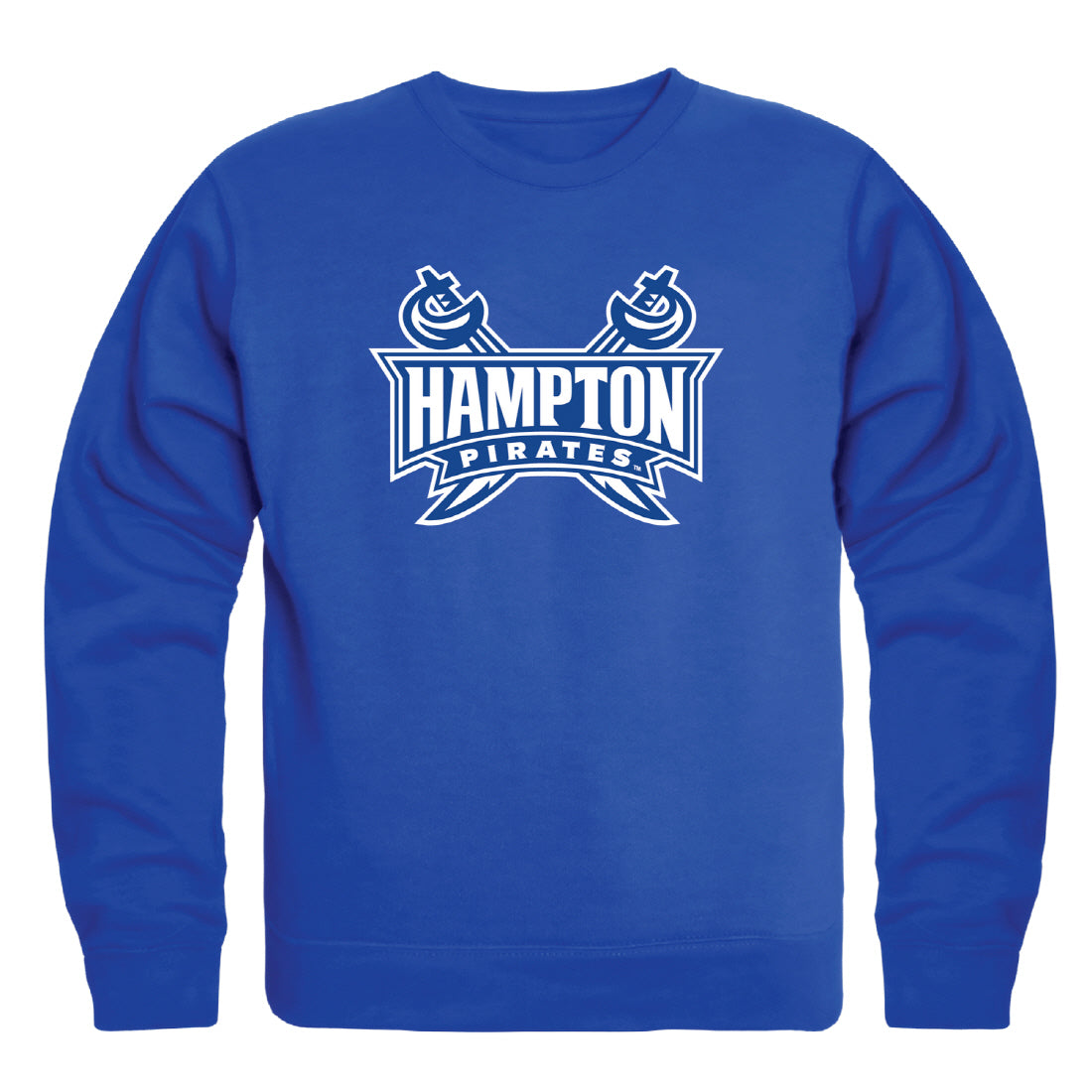 Hampton University Pirates College Crewneck Sweatshirt