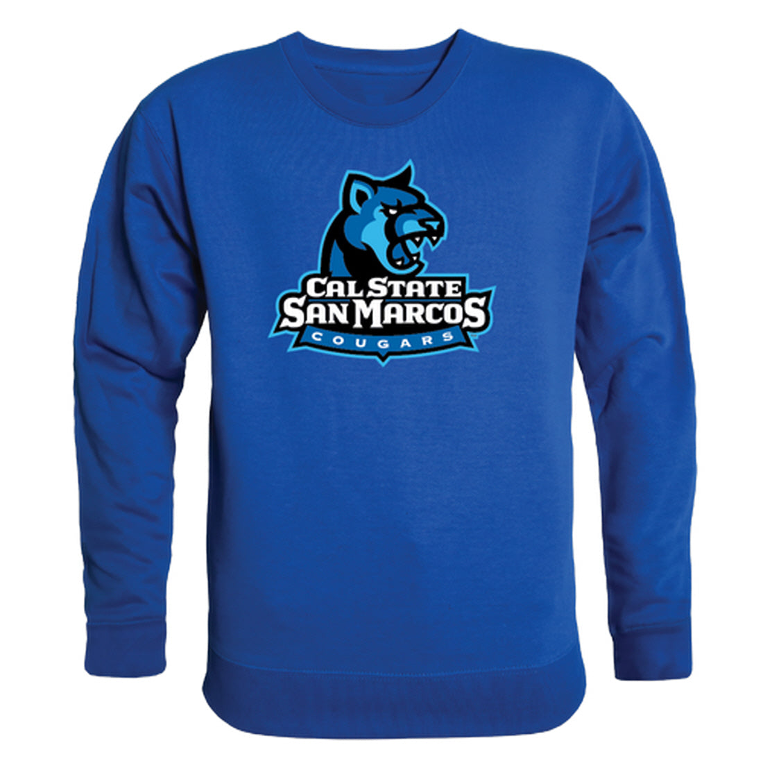 California State University San Marcos Cougars College Crewneck Sweatshirt