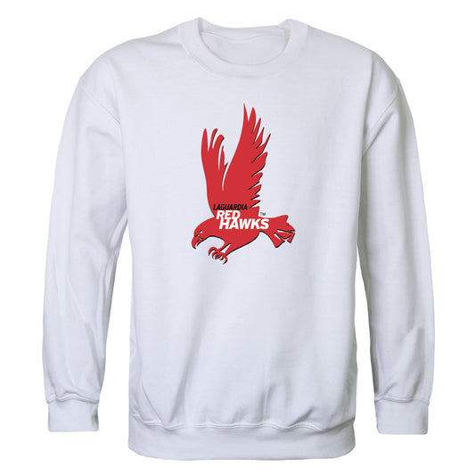 LaGuardia Red Hawks College Crewneck Sweatshirt