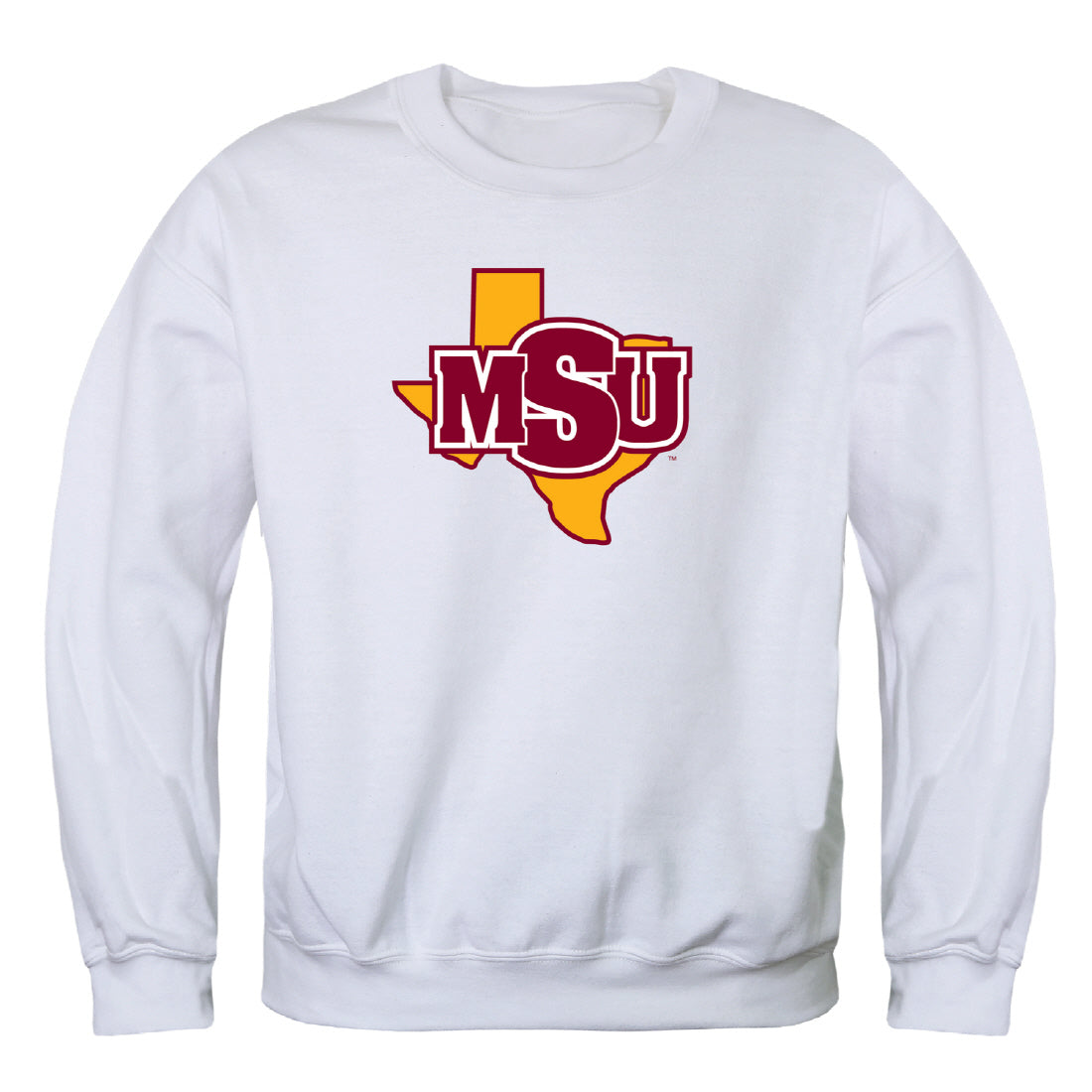 Midwestern State University Mustangs College Crewneck Sweatshirt