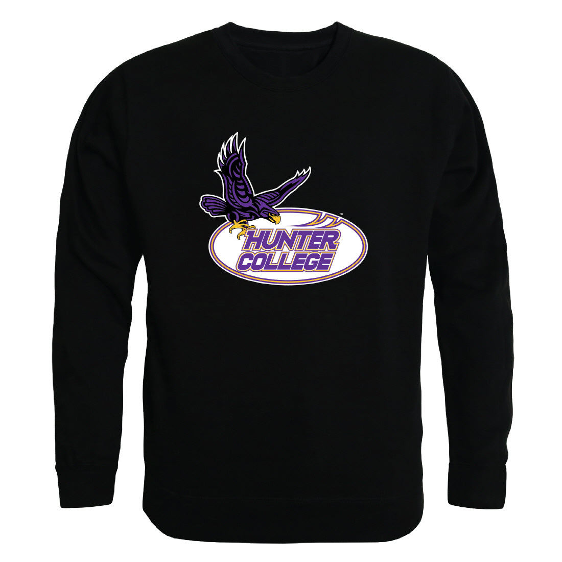 Hunter College Hawks College Crewneck Sweatshirt