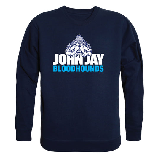 John Jay College Bloodhounds College Crewneck Sweatshirt