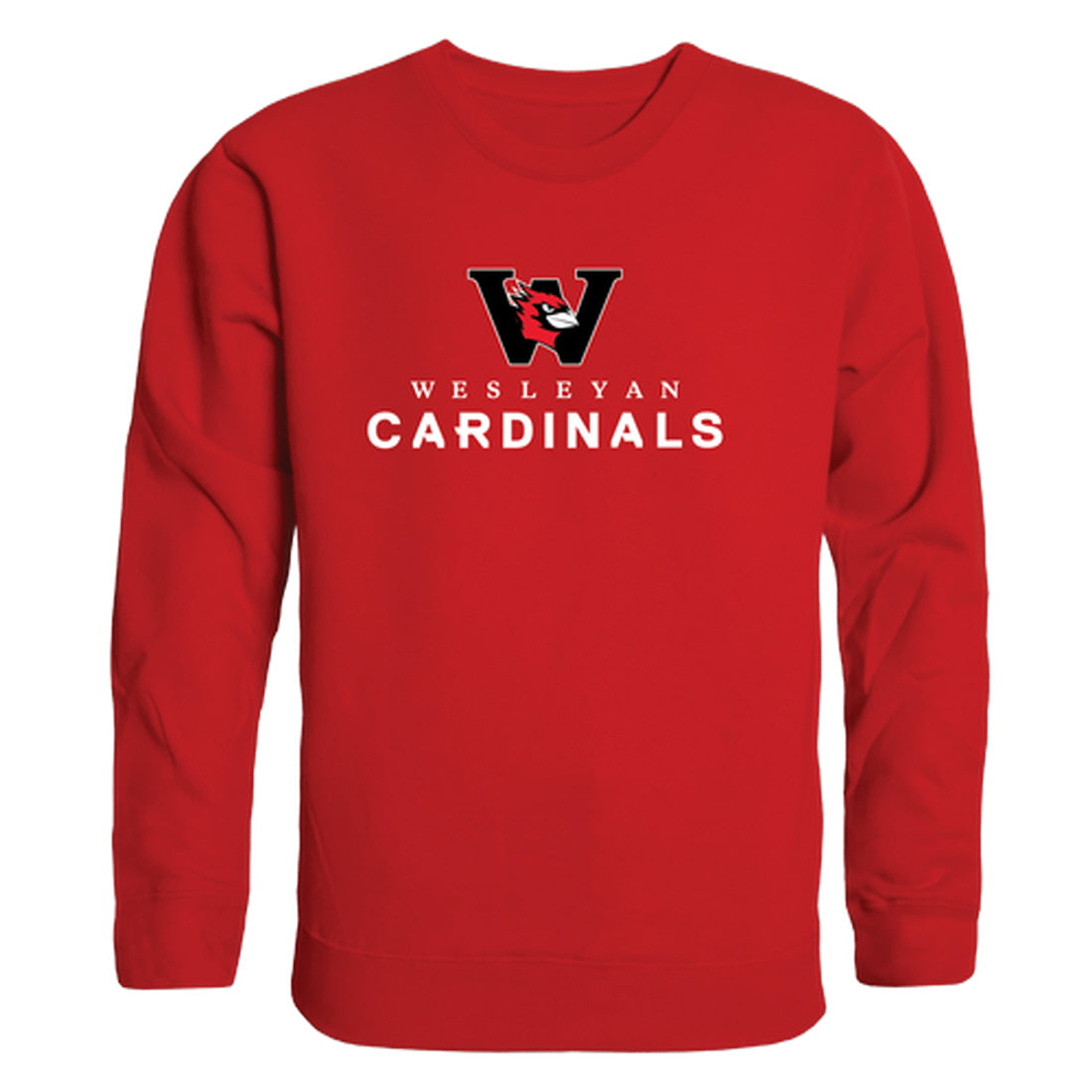 Wesleyan Cardinals College Crewneck Sweatshirt