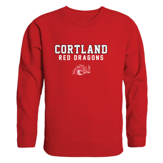 SUNY Cortland Red Dragons College Crewneck Sweatshirt