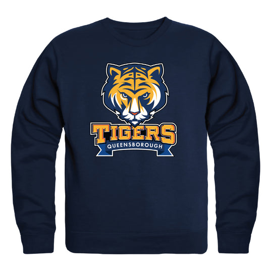 QCC Queensborough Tigers College Crewneck Sweatshirt