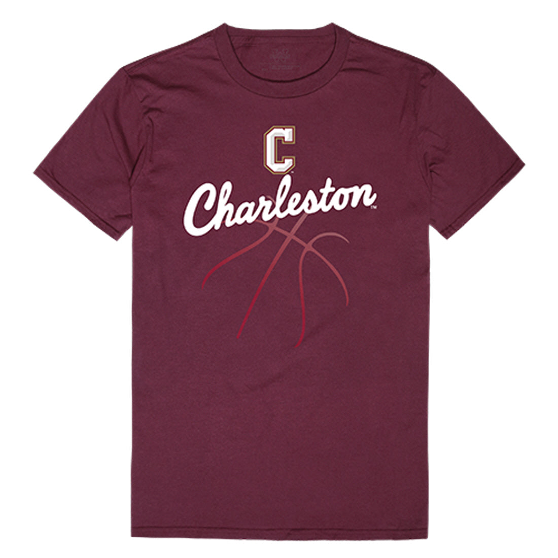 College of Charleston Cougars Basketball Tee T-Shirt