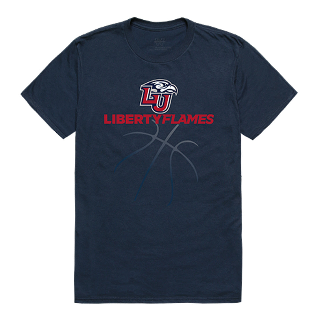 Liberty University Flames Basketball Tee T-Shirt