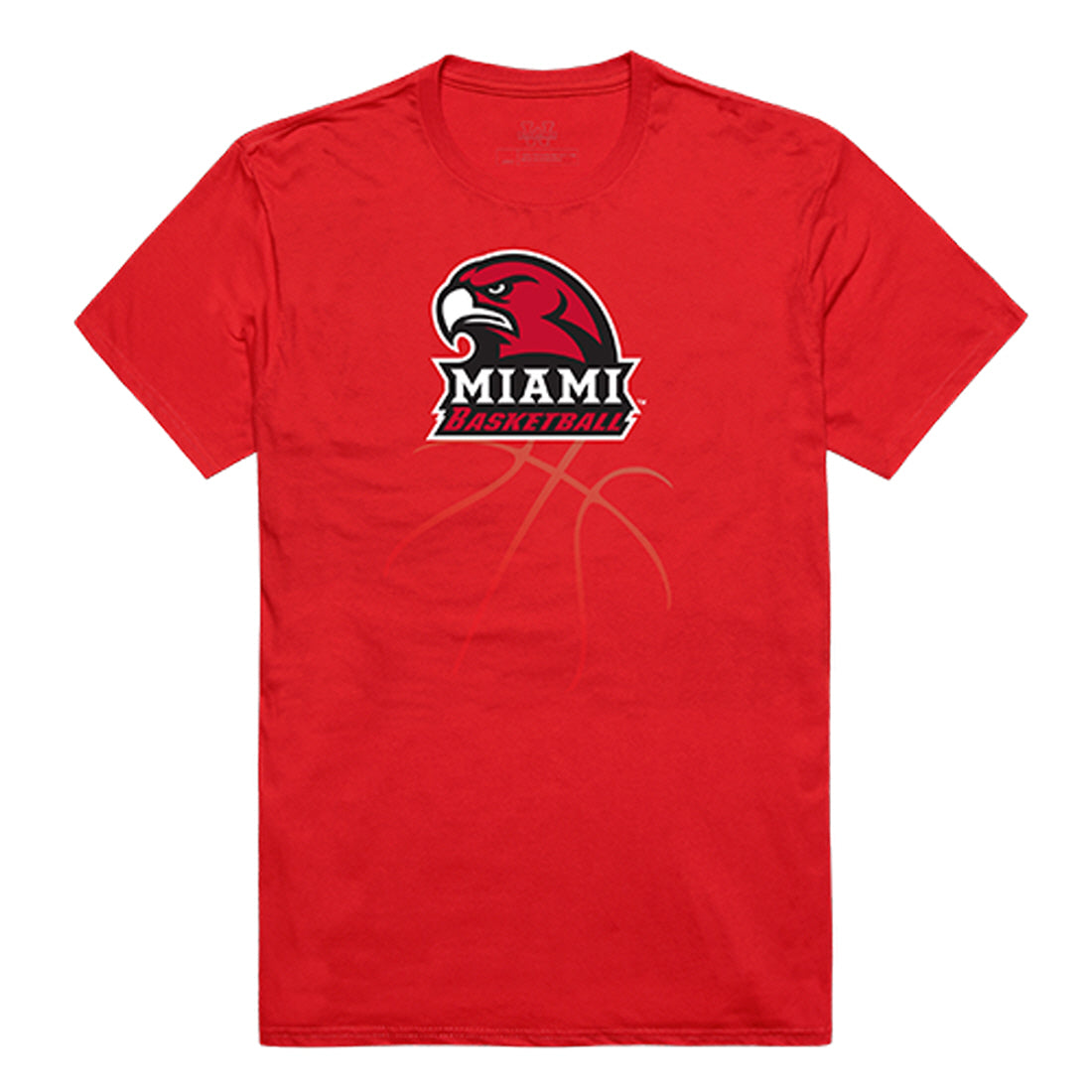 Miami University RedHawks Basketball Tee T-Shirt