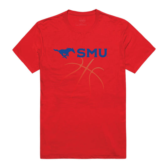 Southern Methodist University Methodist Basketball Tee T-Shirt