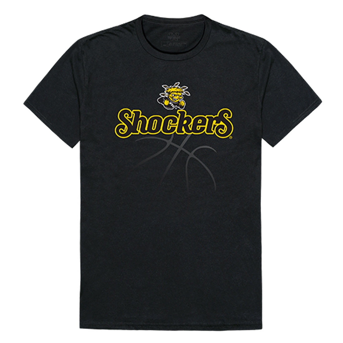 WSU Wichita State University Shockers Basketball Tee T-Shirt