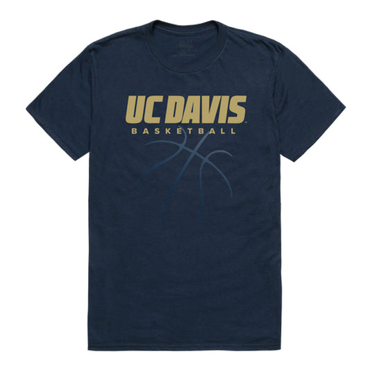 UC Davis University of California Aggies Basketball Tee T-Shirt