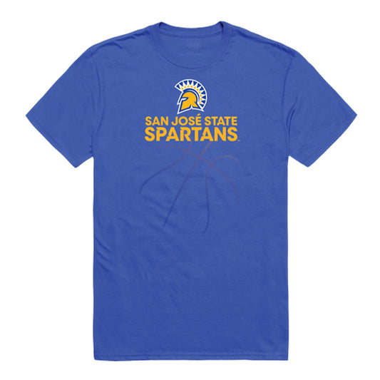 SJSU San Jose State University Spartans Basketball Tee T-Shirt