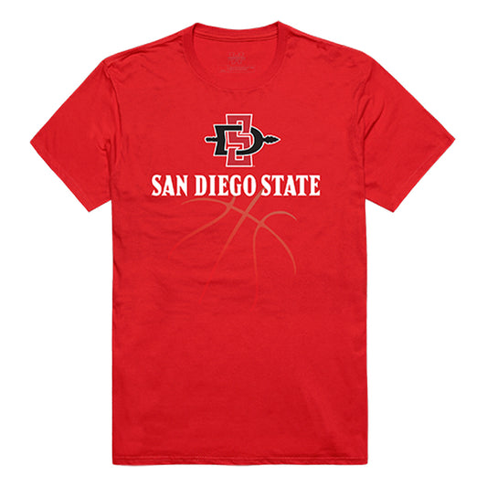 SDSU San Diego State University Aztecs Basketball Tee T-Shirt