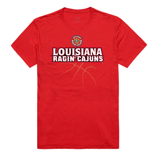 UL University of Louisiana at Lafayette Basketball Tee T-Shirt