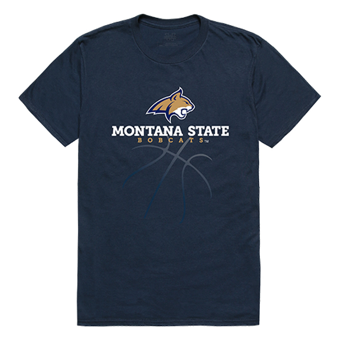 Montana State University Bobcats Basketball Tee T-Shirt