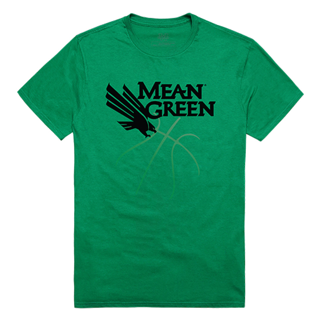 UNT University of North Texas Mean Green Basketball Tee T-Shirt