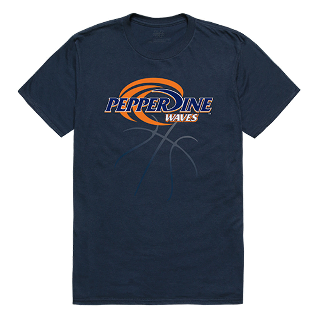 Pepperdine University Waves Basketball Tee T-Shirt