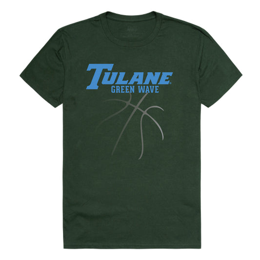 Tulane University Green Wave Basketball Tee T-Shirt