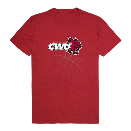 Central Washington University Wildcats Basketball Tee T-Shirt