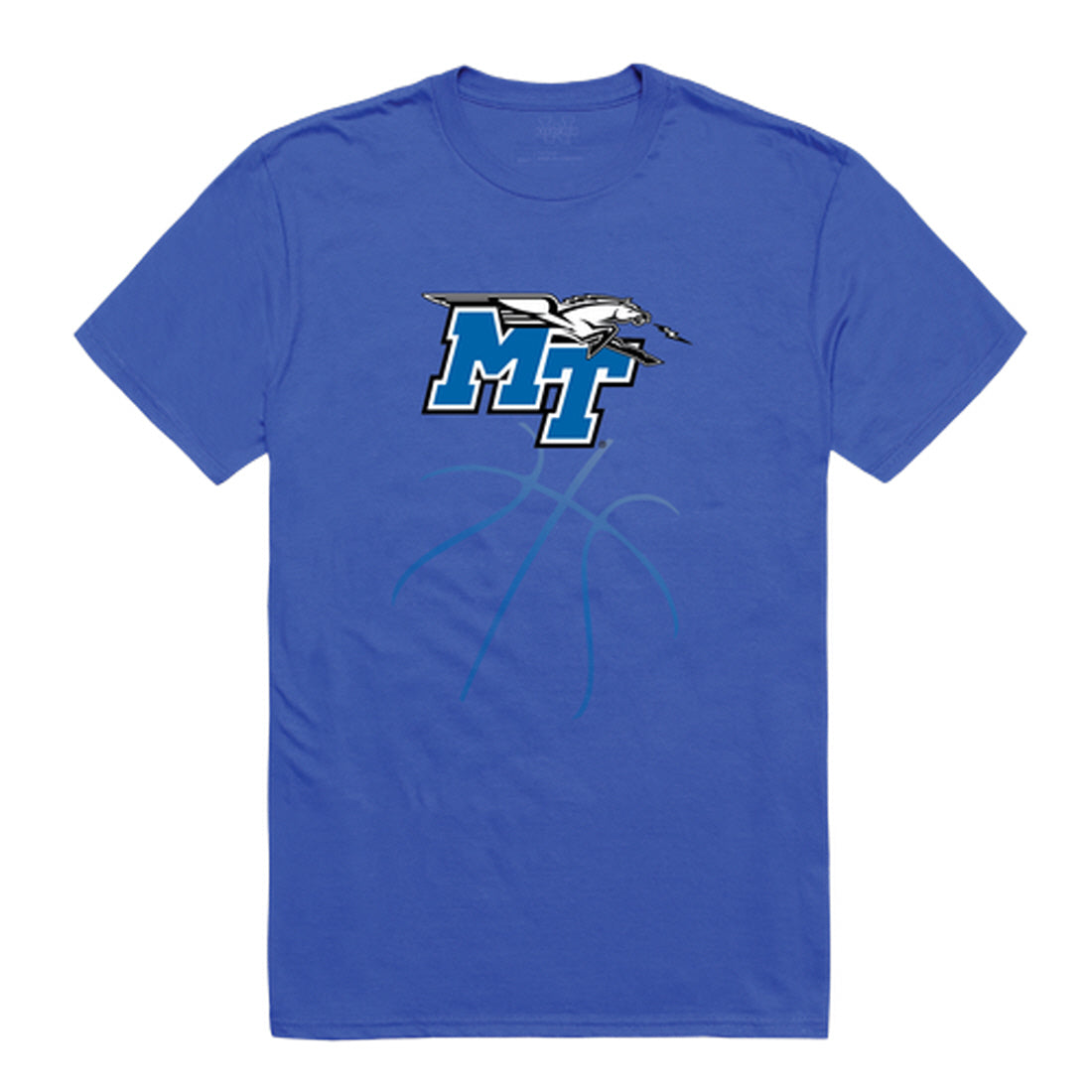 Middle Tennessee State University Basketball Tee T-Shirt