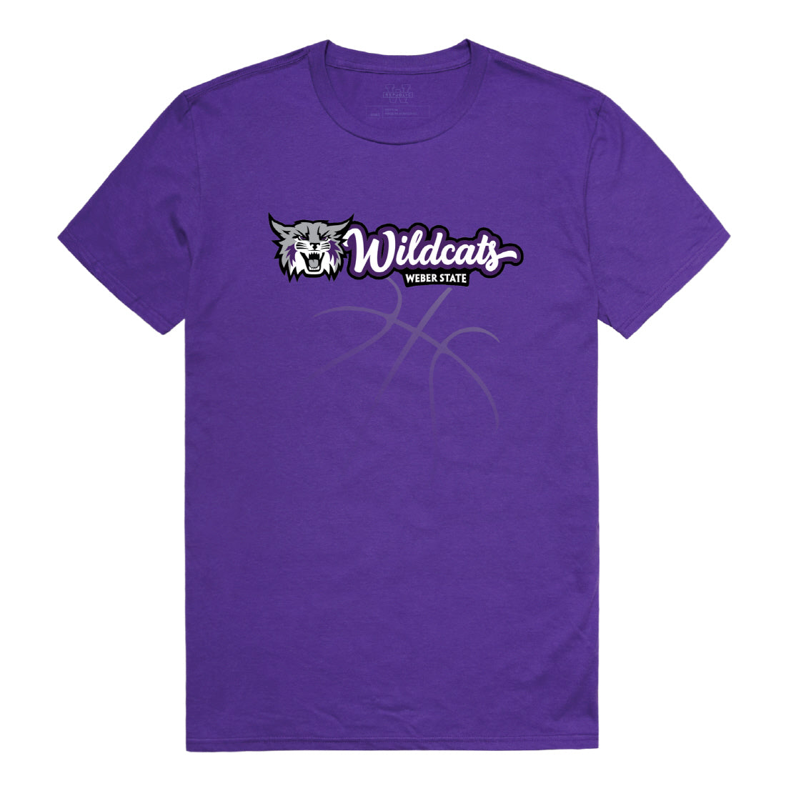 Weber State University Wildcats Basketball Tee T-Shirt