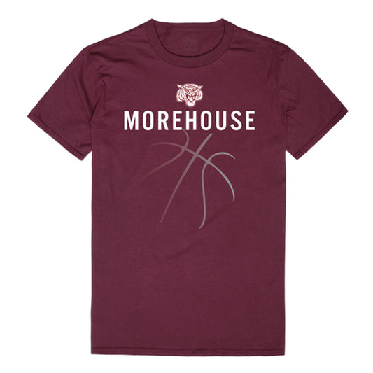 Morehouse College Maroon Tigers Basketball Tee T-Shirt