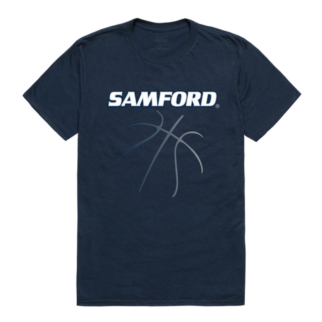 Samford University Bulldogs Basketball Tee T-Shirt