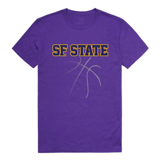 SFSU San Francisco State University Gators Basketball Tee T-Shirt