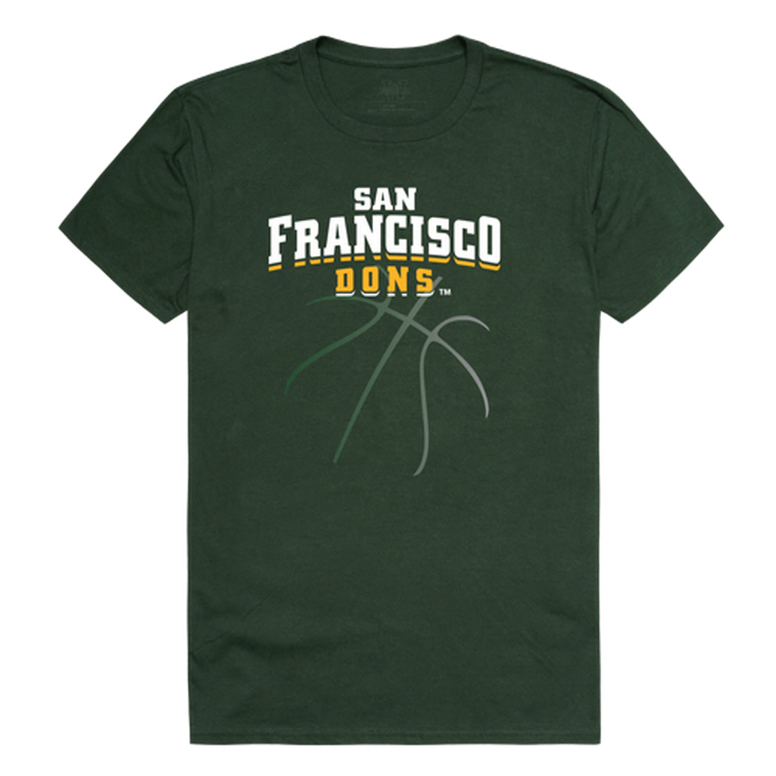 USFCA University of San Francisco Dons Basketball Tee T-Shirt