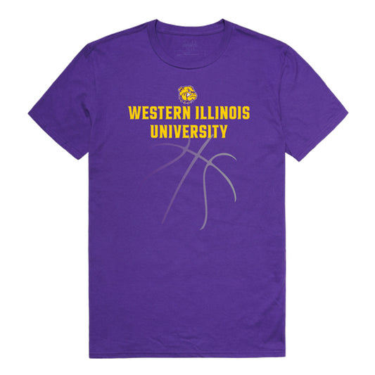 Western Illinois University Leathernecks Basketball Tee T-Shirt