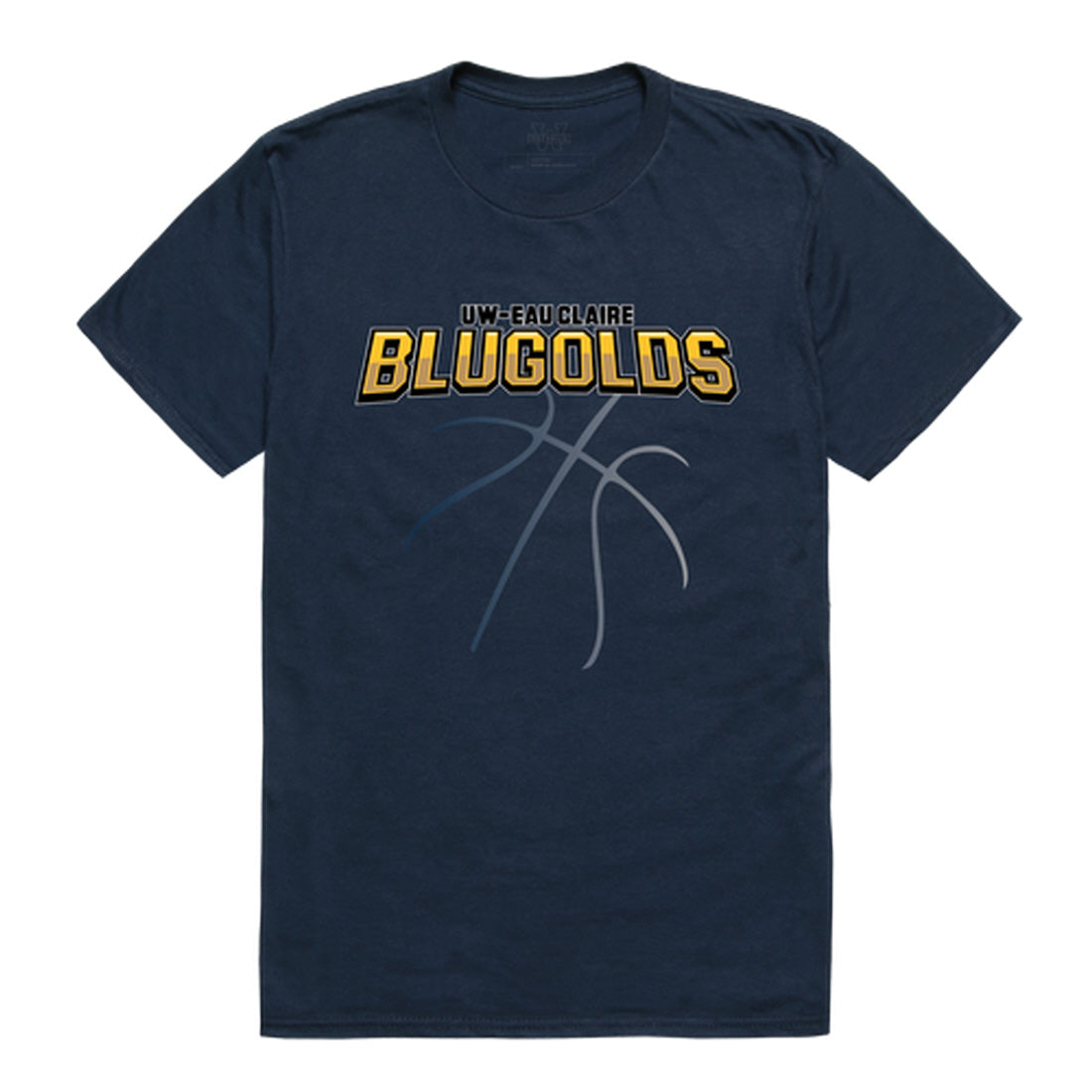 UWEC University of Wisconsin-Eau Claire Blugolds Basketball Tee T-Shirt