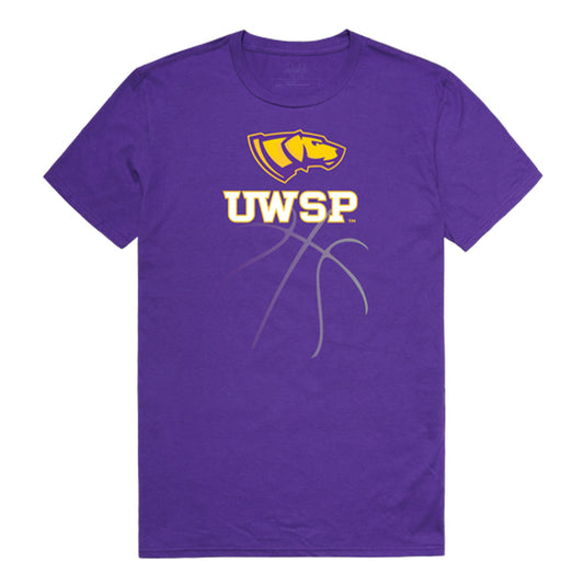 University of Wisconsin-Stevens Point Basketball Tee T-Shirt