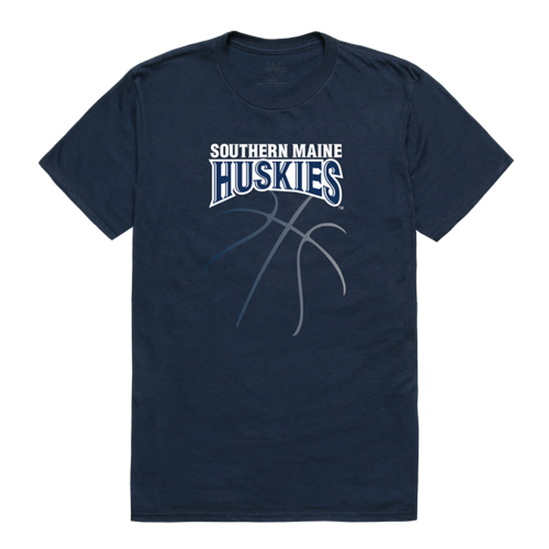 University of Southern Maine Huskies Basketball Tee T-Shirt