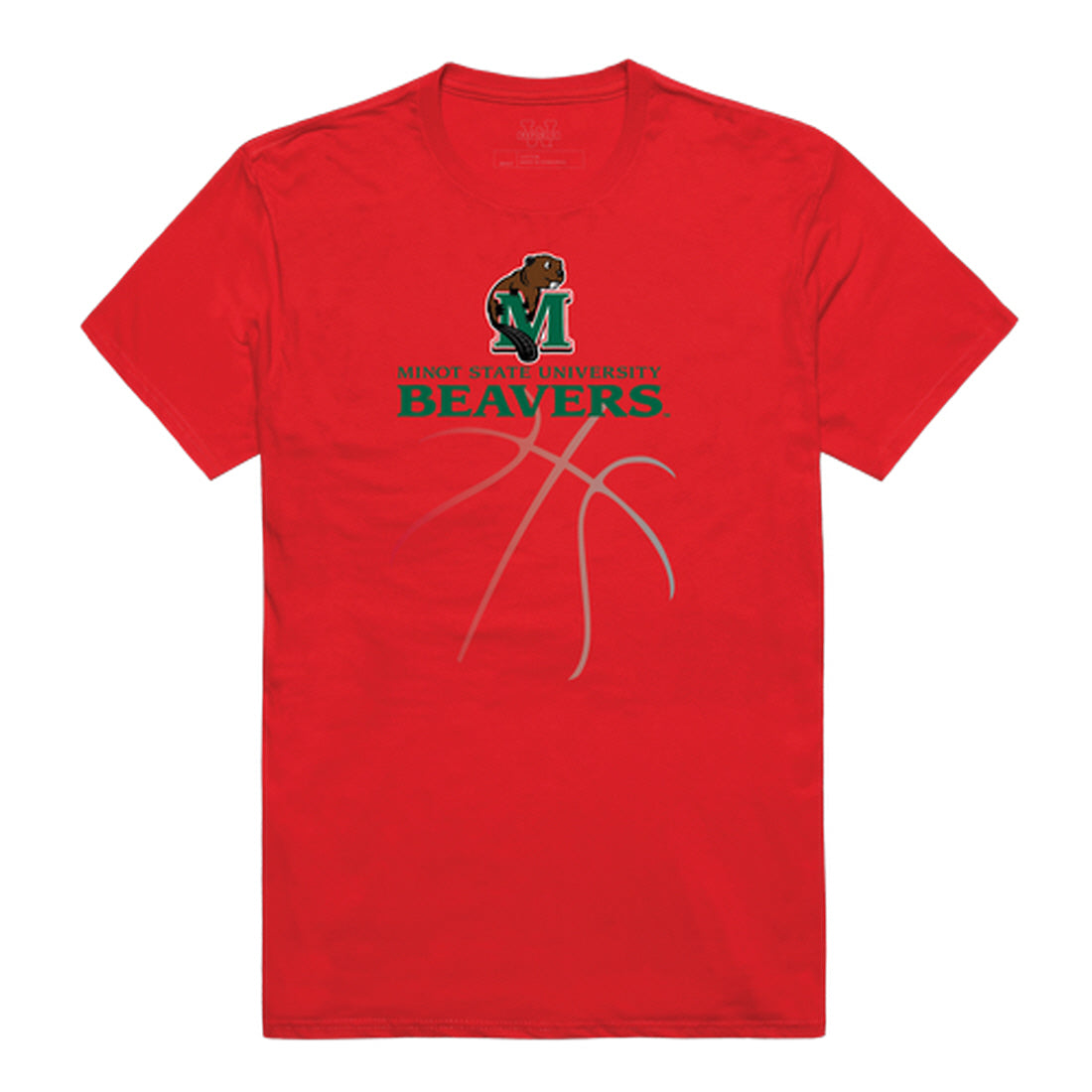 Minot State University Beavers Basketball Tee T-Shirt