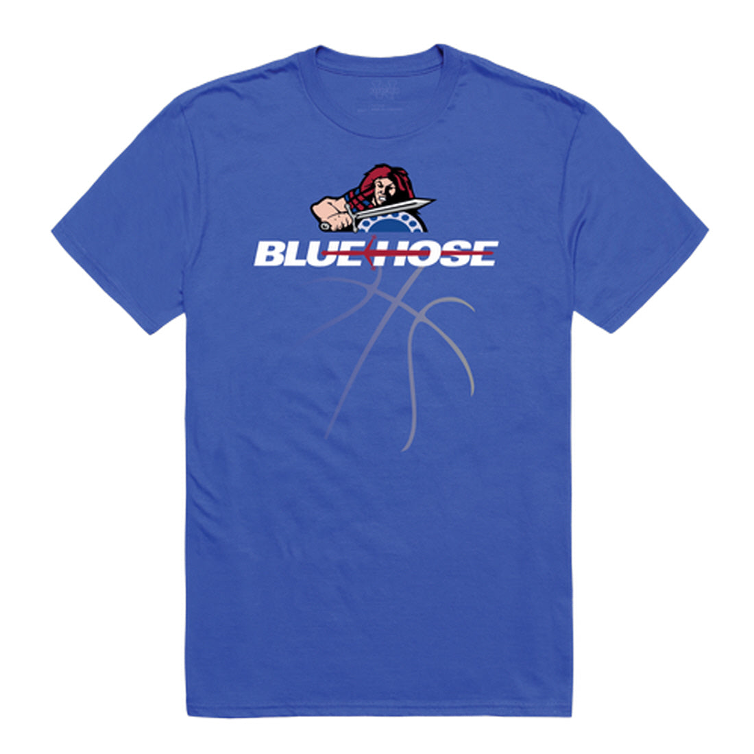 Presbyterian College Blue Hose Basketball Tee T-Shirt